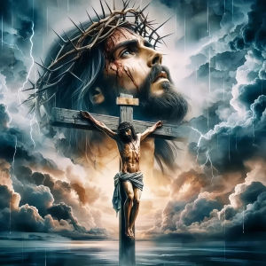 500 1024pcs Jigsaw Puzzle Jesus Man Portrait Religious Christian Art For Adults Beginners Brain Teaser Family Game Gift