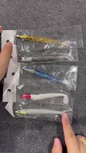 Weihe FISHING | WEIHE 1pC 22g 12cm Lead Head Fish Soft Fishing Lure Freshwater Saltwater Bait With Single Hook