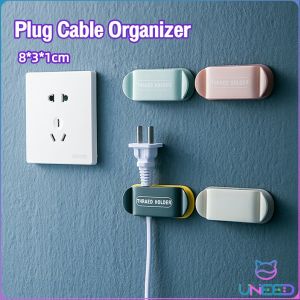 Need. Plug Holder Wall-Mounted Power Cord Storage Adhesive Free Punch Bracket Socket Hooks