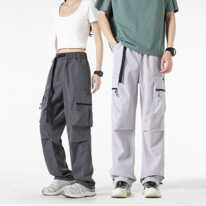 Men Slider Pant Spring Autumn Sports Comfortable Breathable Multi-pocket Sports Pants Running Fitness Skateboarding Sports Pants