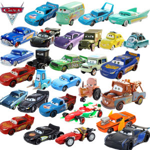 Disney | ♯Disney Pixar Cars 3 Toys Lightning Mcqueen Mack Uncle Collection 1:55 Diecast Vehicles Alloy Car Toy Model For Children Gifts