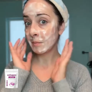Eelhoe Collagen Peptides Soft Mask Powder Deep Hydration Firming Enhance Skin Elasticity Anti-Wrinkle Tightens Skin 100g