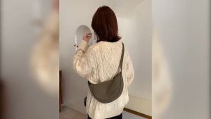 Túi Đeo Chéo Cỡ Nhỏ Chống Thấm Nước Phong Cách Nhật Bản