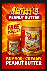 Buy 1 Take 1 Jhims Peanut Butter 500g take 150g Jar FREE