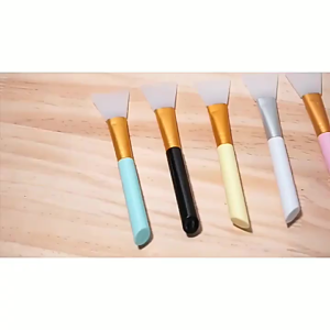 3PCS Silicone Face Mask Brush Skincare Beauty Facial Mud Mask Mixing Tool Makeup Brushes Soft Applicator