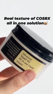 COSRX Advanced Snail 92 All In One Cream 100mL – Multi-Purpose Repair Moisturizer Snail Secretion Filtrate for Hydration & Healing