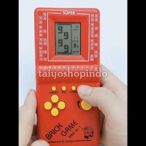 TAIYO Video Game Machine Brick Game 9999 In 1 Besar Kecil Gameboy Tetris Klasik Mainan Anak