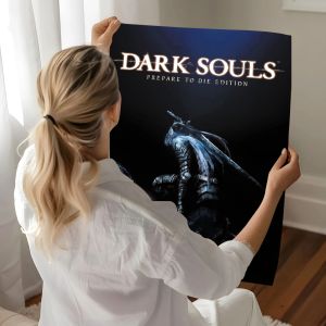 Movie TV Action Games DARK SOULS Classic Movie Posters Vintage Room Bar Cafe Decor Stickers Wall Painting