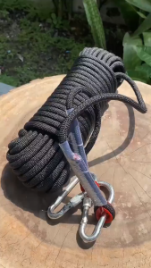 COD KIRIM CEPAT TaffSPORT Tali Panjat Tebing Super Kuat 50 Meter Tebal 12mm Climbing Rope Outdoor Darurat - HW13