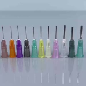 10 Chiếc Cực Dài 117mm Đầu Cùn Đầu Phẳng Dán Ống Tiêm Keo Dán Chất Lỏng Pha Chế Kim Thép Không Gỉ Cho Sản Xuất Thương Mại