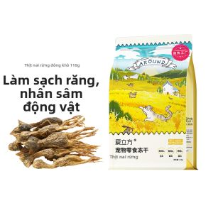 LOVE AROUND | Thức Ăn Tăng Cân Cho Mèo Béo Khô Đông Lạnh Từ Thịt Sinh
