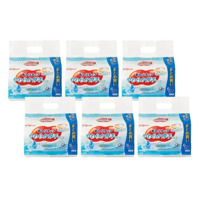 PIGEON JAPAN 99% Pure Water Baby Wet Wipes (1440sheets) 80s x18packs expire 11/2028 NEW PACKAGING FOR 2026