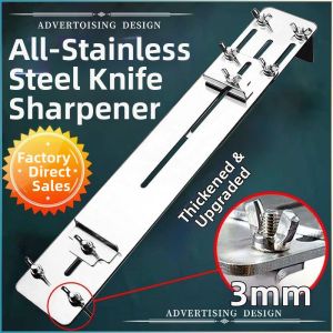 Stainless Steel Adjustable Thickened Fixed Angle Sharpening Stone Holder