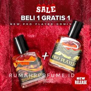BELI 1 GRATIS 1 PRO PLAYER ADDICTIVE+PRO PLAYER DOMINANT PARFUM PRIA