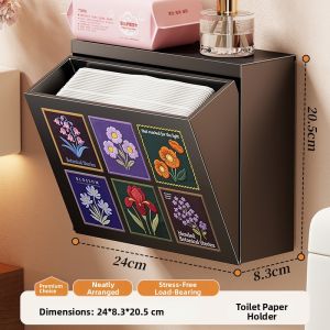 evesigar | Multi-function Wall-mounted Bathroom Storage Organizer
