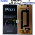 ORIGINAL POZI LCD TOUCHSCREEN SAMSUNG A22 4G/A225 FULL SET. 