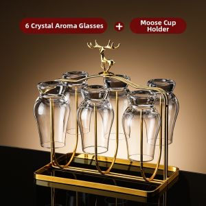 Crystal Glass Whiskey Scented Tasting Cups Set