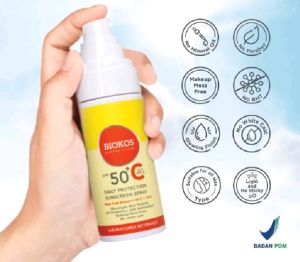 BIOKOS DAILY PROTECTION SUNSCREEN SPRAY SPF 50 + WITH VITAMIN C /Sunscreen Spay 70 ML