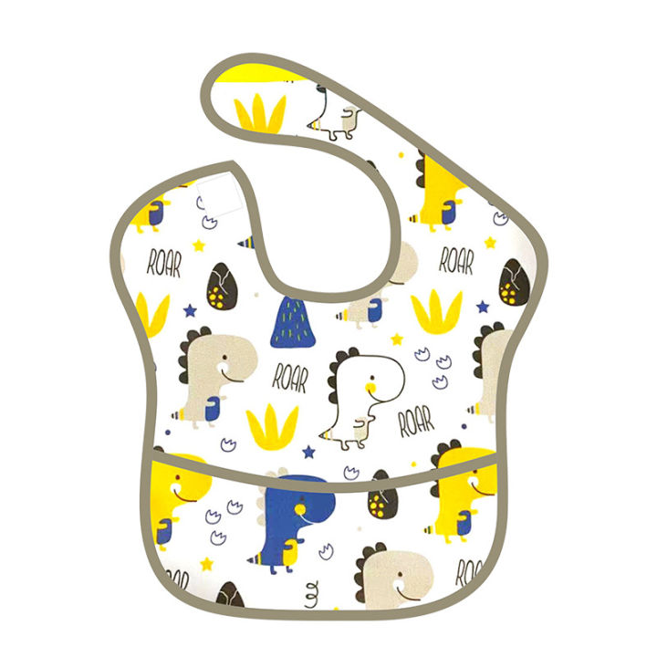 Cho bé ăn yếm không thấm nước ăn trưa hoạt hình dụng cụ hứng thức ăn ...