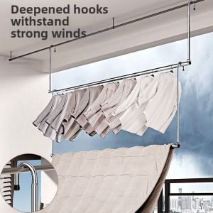 Stainless Steel Extendable Clothes Drying Rack