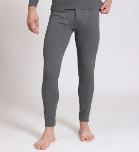 plus Size Mens Fleece Lined Thin Autumn Pants Extra Large 300 Pounds Thermal Base Layer Pants High Waist Elastic Waistband