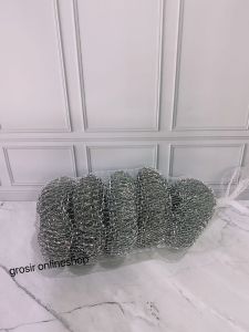 (5pc) spon kawat cuci piring / spon cuci panci / spon cuci kawat isi 5pc