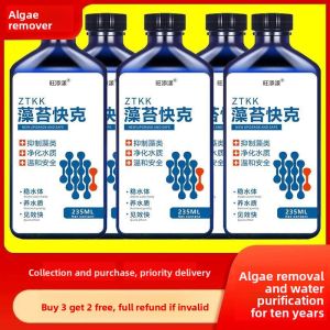 MONLEYTA | Water Purifying Algae And Moss Remover For Aquariums Drop Of Clear Green Moss Killer Brown Algae Black Hair Algae Expert