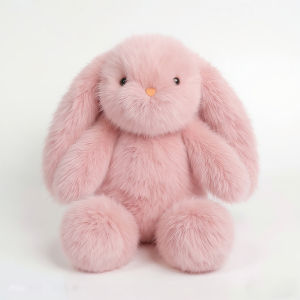 GUAIBUDIAN | Soothing Longhair Bunny Plush Toy