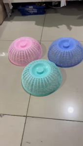 Tutup Saji Pastel Tuduh Saji Bulat Lolipop Tudung Makanan Kecil Kvn 2pcs