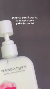 Mandatory body lotion brightening 250ml mencerahkan dan menghaluskan Cerianti Lynn Design