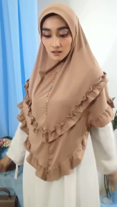 COD Hijab instan Bergo Zaskia Rempel Kerudung Instan Wanita Dewasa Jilbab Original Zaskia Hijab Instan Murah Hijab Instan Terbaru Hijab Bestseller Kekinian Hijab Jersey Super
