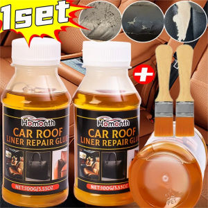 100g Car Headliner Fabric Glue Artificial Leather Glass Glue All-Purpose Wooden Crafts Adhesive Quick Drying Cloth Roof Repair Glue