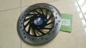 Dĩa thắng trước cho Suzuki Hayate cao cấp màu đen / vàng