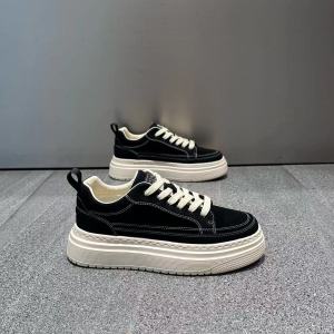 Mens Low-Top Sport Casual Shoes Versatile American Retro Work Shoes Fall 2025 New Style Comfortable Breathable Leather