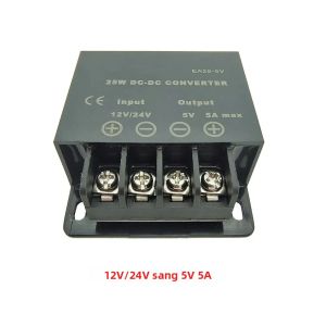 Bộ Chuyển Đổi DC DC 12V 24V Sang 5V Bộ Điều Chỉnh Điện Áp Bước Xuống 5A/10A/15A Bộ Chuyển Đổi Buck Bộ Chuyển Đổi Nguồn Điện Ô Tô Mô-đun Biến Áp