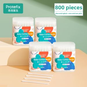 PROTEFIX | Baby Ears and Nose Cleaner Ultrafine Cotton Swabs