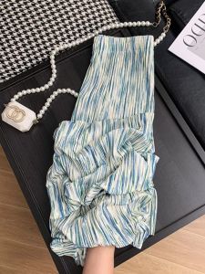 Quần Ống Rộng Lụa Băng Mùa Hè Mỏng Mềm Mại Quần Ngủ Thường Ngày Thoáng Khí Chống Muỗi Thoải Mái Vải Polyester