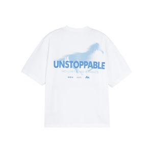 BODYDREAM | Color Contrast Horse Print T-Shirt Cool Cotton Short Sleeve Shirt