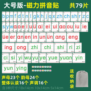 Magnetic Teaching Aids Chinese Phonics Flashcards Alphabet Letters Teacher Special Grade One Language Education Toy Cards