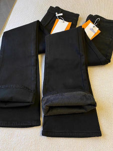 QIANCHANGNAAI | Flared Stretch Denim Pants for Winter