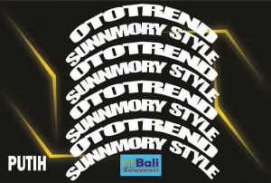 stiker ban keren" SUNMORY STYLE- OTTOTREN