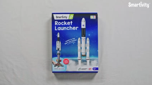 Smartivity DIY Rocket Launcher Kit for Kids 6 7 8 9 10 11 12 Years Old | Build Your Own Rocket and Launcher | Birthday Gift for Smart Kids | DIY Science Toy for Boys & Girls 6-12 Year | STEM Toy | Rocket Toy | Science Kit