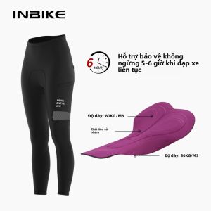 INBIKE | Quần Đạp Xe Cao Thắt Lưng Có Túi