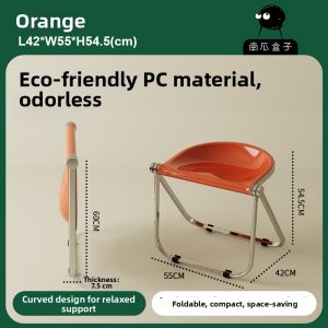 Folding Home Transparent Antique Creative Leisure Stool