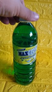 MAXGLOW Intensified Green Dishwashing Liquid with Grease Cutter – 1 Liter
