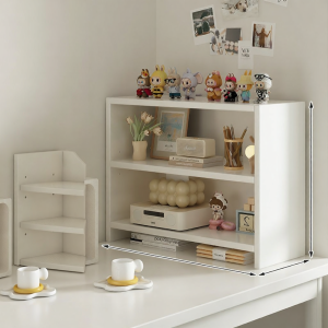 ZHUOHE | Corner Desk Organizer Storage Rack