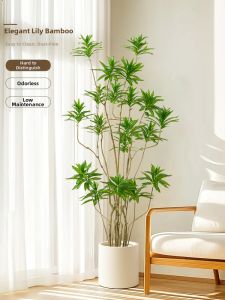 LIANYOU | High-End Imitation Lily Bamboo Decorative Plant Replica