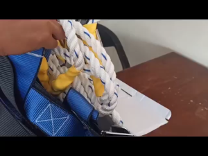 Full Body Harness Double Hook 1set / Tali Pengaman Panjat Tebing / Untuk Outdoor Rock Climbing