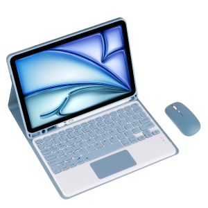 Keyboard Case & Mouse for iPad Mini 1/2/3/4/5 7.9inch Detachable Wireless Bluetooth Keyboard Cover with Built-in Pen Holder