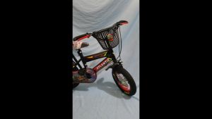 Sepeda Anak Laki-Laki BMX 12 Inch Atlantis Tank Ban Pompa Stir Dorong